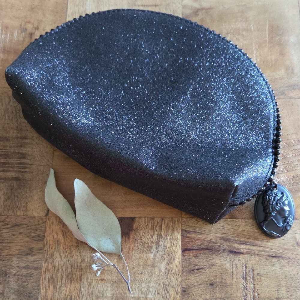 MAC Cosmetics Black Glitter Pouch